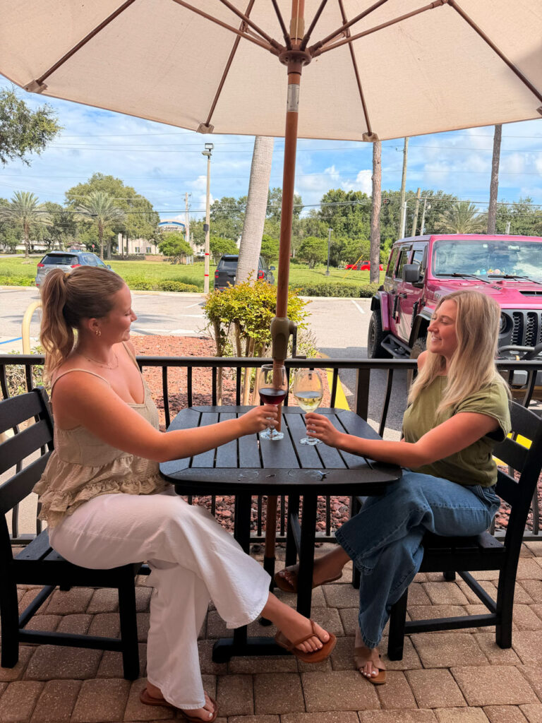 95andVine-cheers-outside-ladies